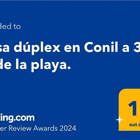 Casa Duplex En Conil A 300 M De La Playa. 度假居 科尼尔-德拉弗龙特拉